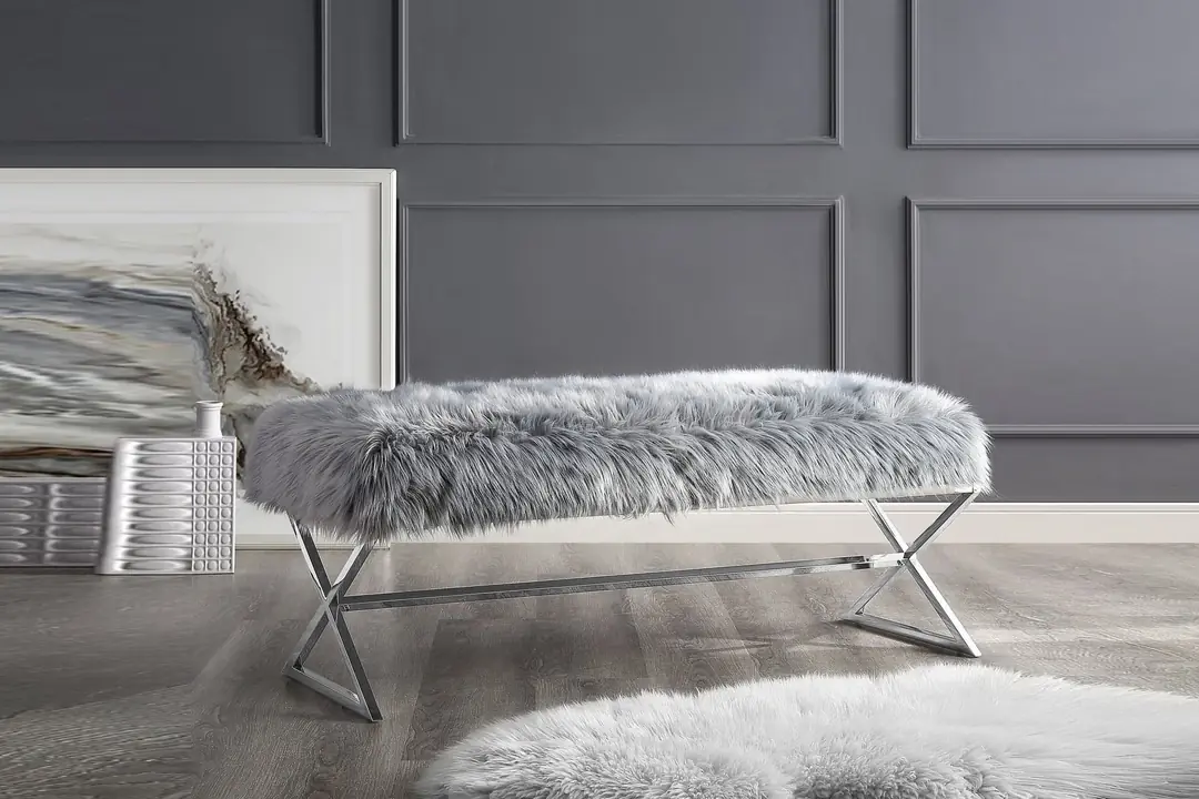 Aurel Bench — pelus antrasit